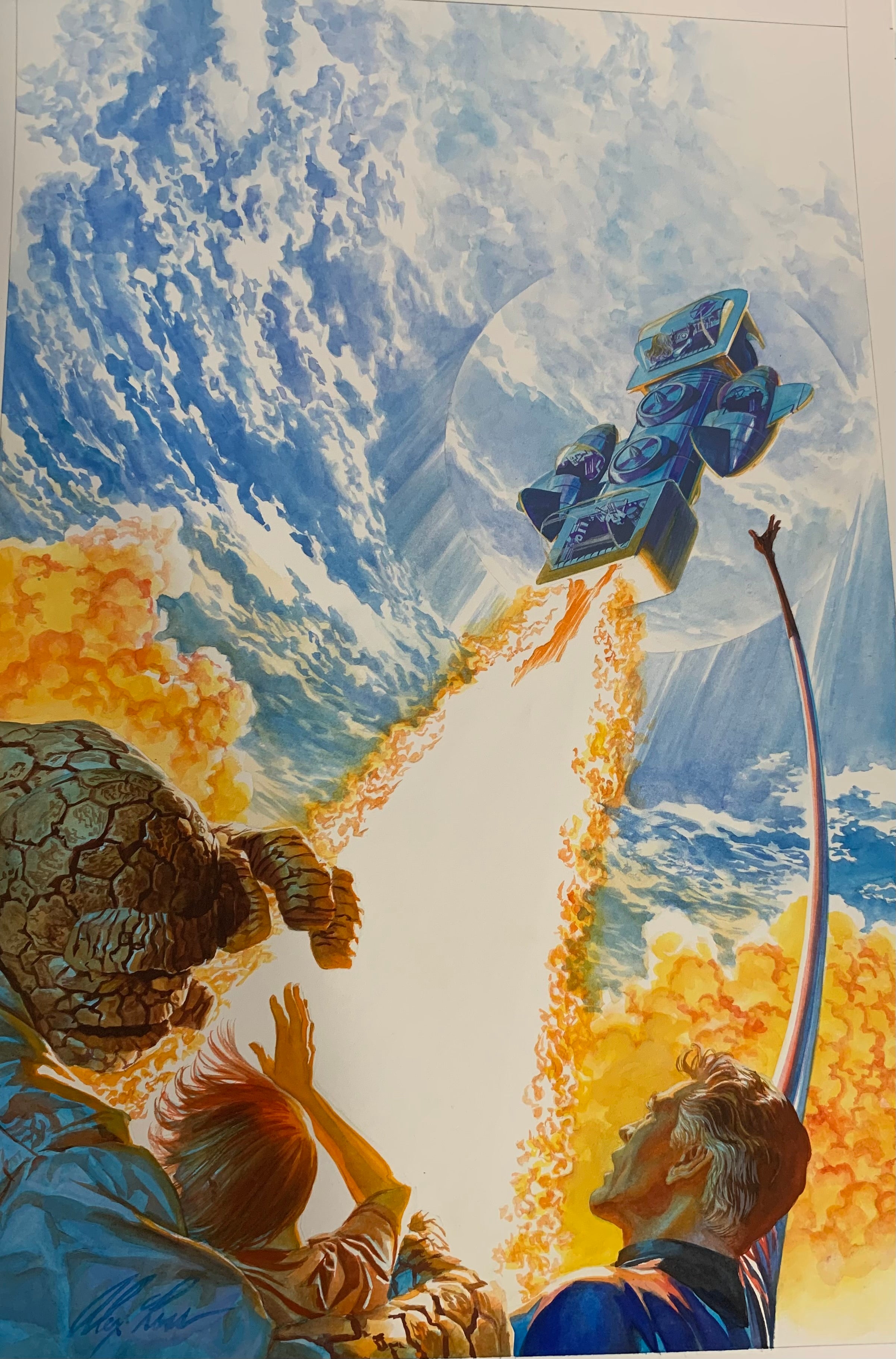 Fantastic Four #6 – Alex Ross Art