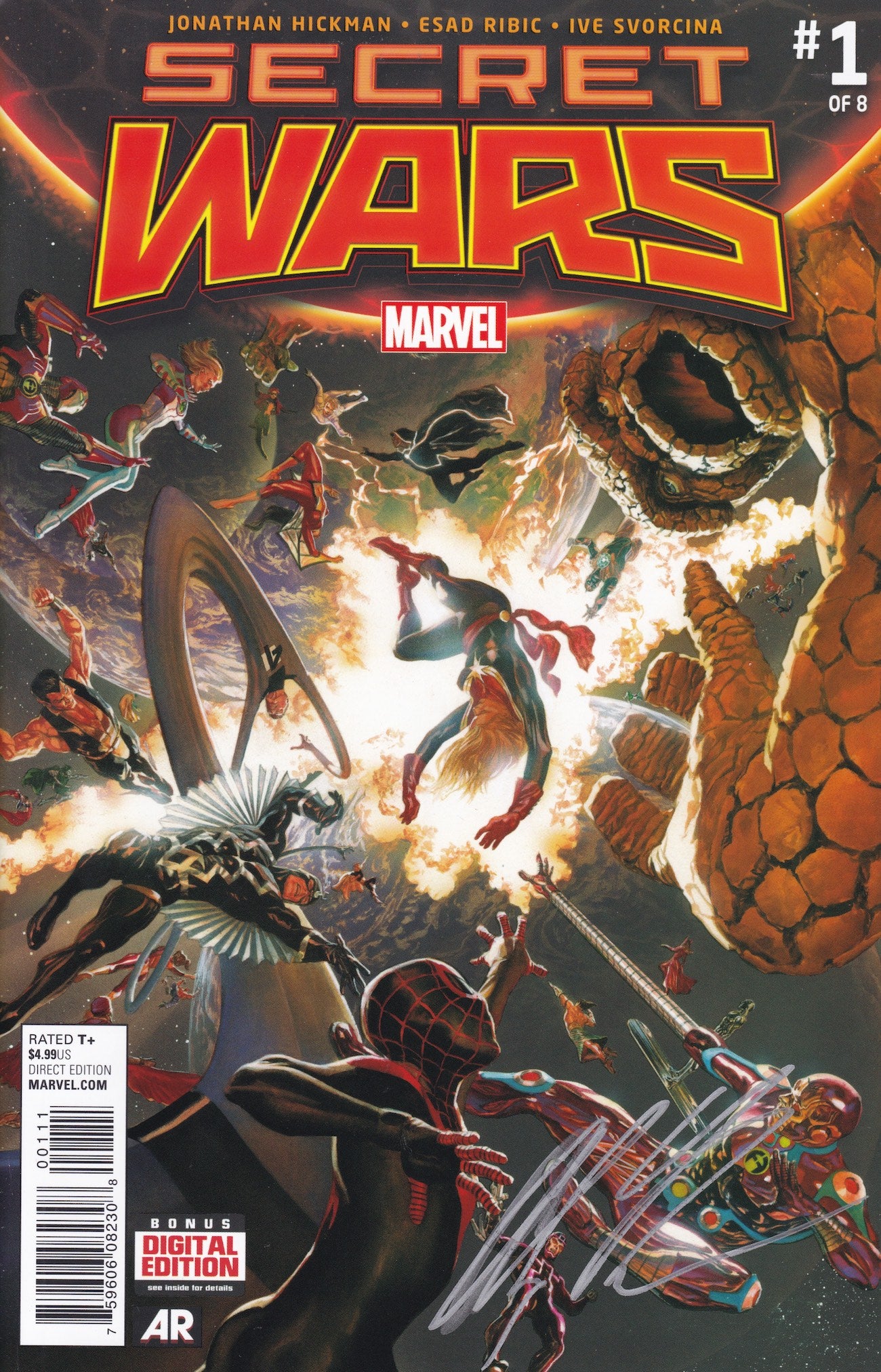 Secret Wars #1 – Alex Ross Art