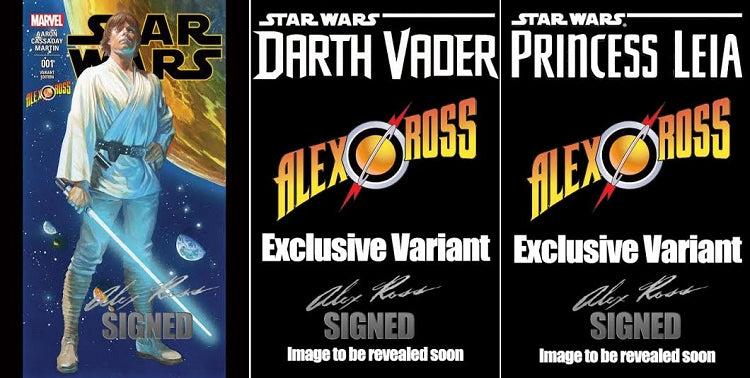 STAR WARS #1 AlexRossStore EXCLUSIVE MASTER SETS