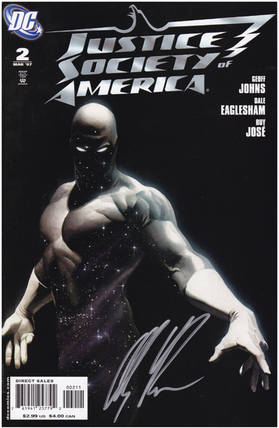 Justice top Society of America The Next Age HC Signed By Artist Alex Ross