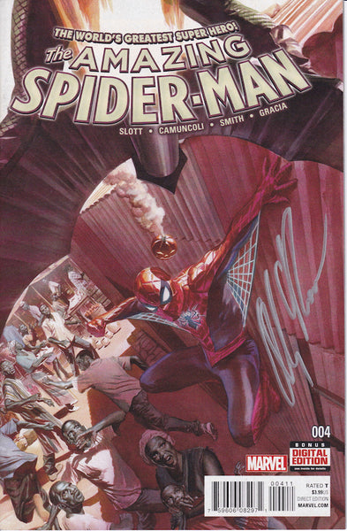 Amazing Spider-Man (2015) # 1 – Alex Ross Art
