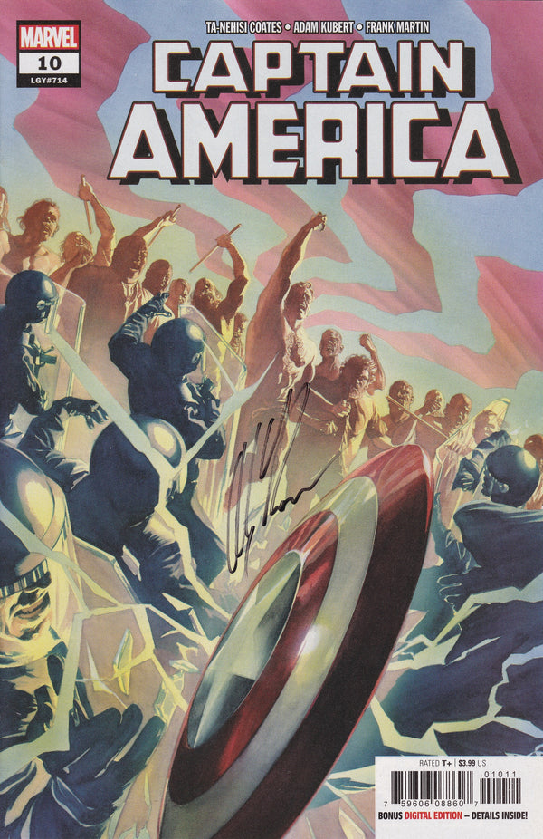 Marvelocity: Captain America Giclée on Canvas – Alex Ross Art